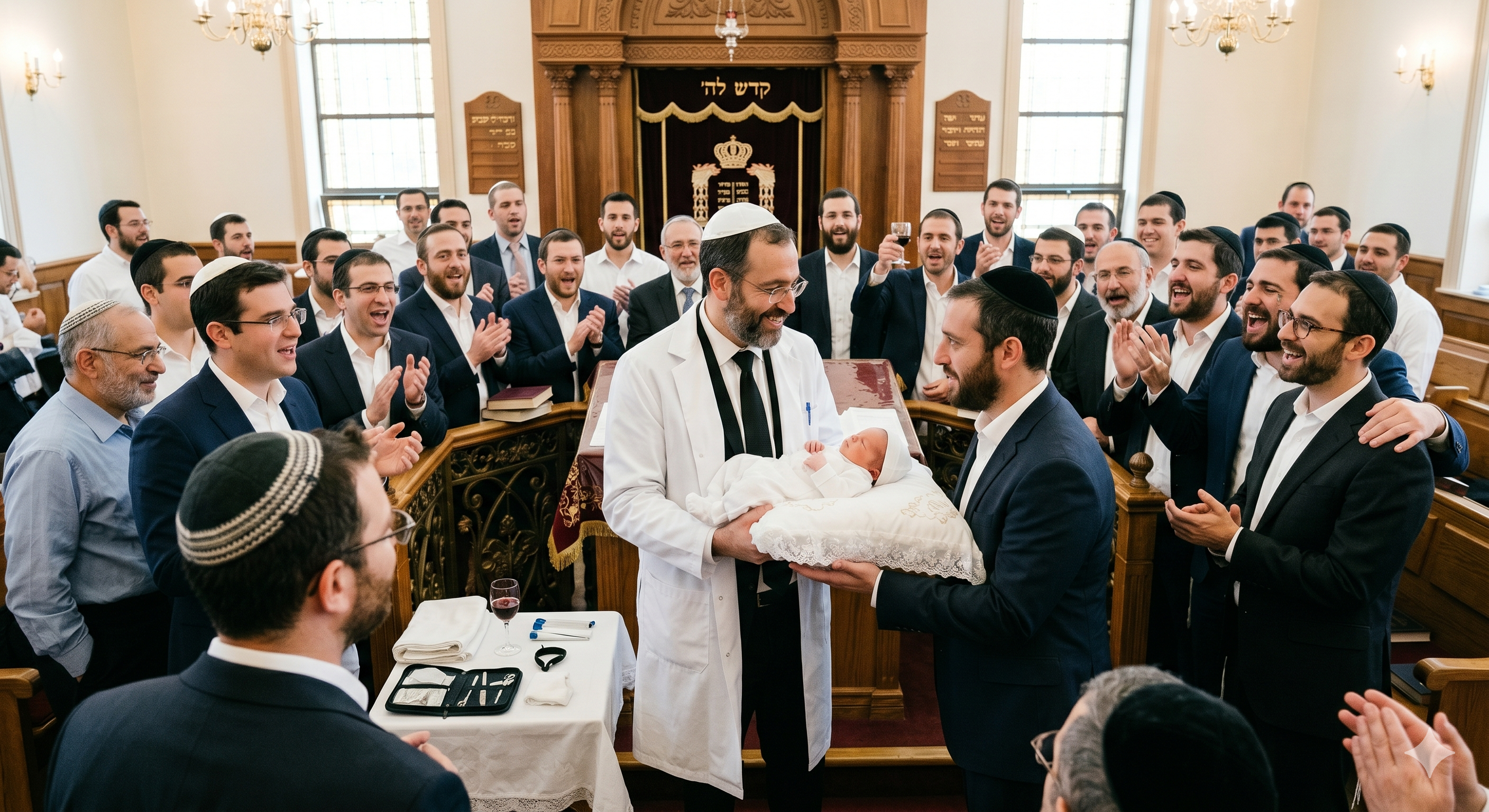 אב מגיש תינוק